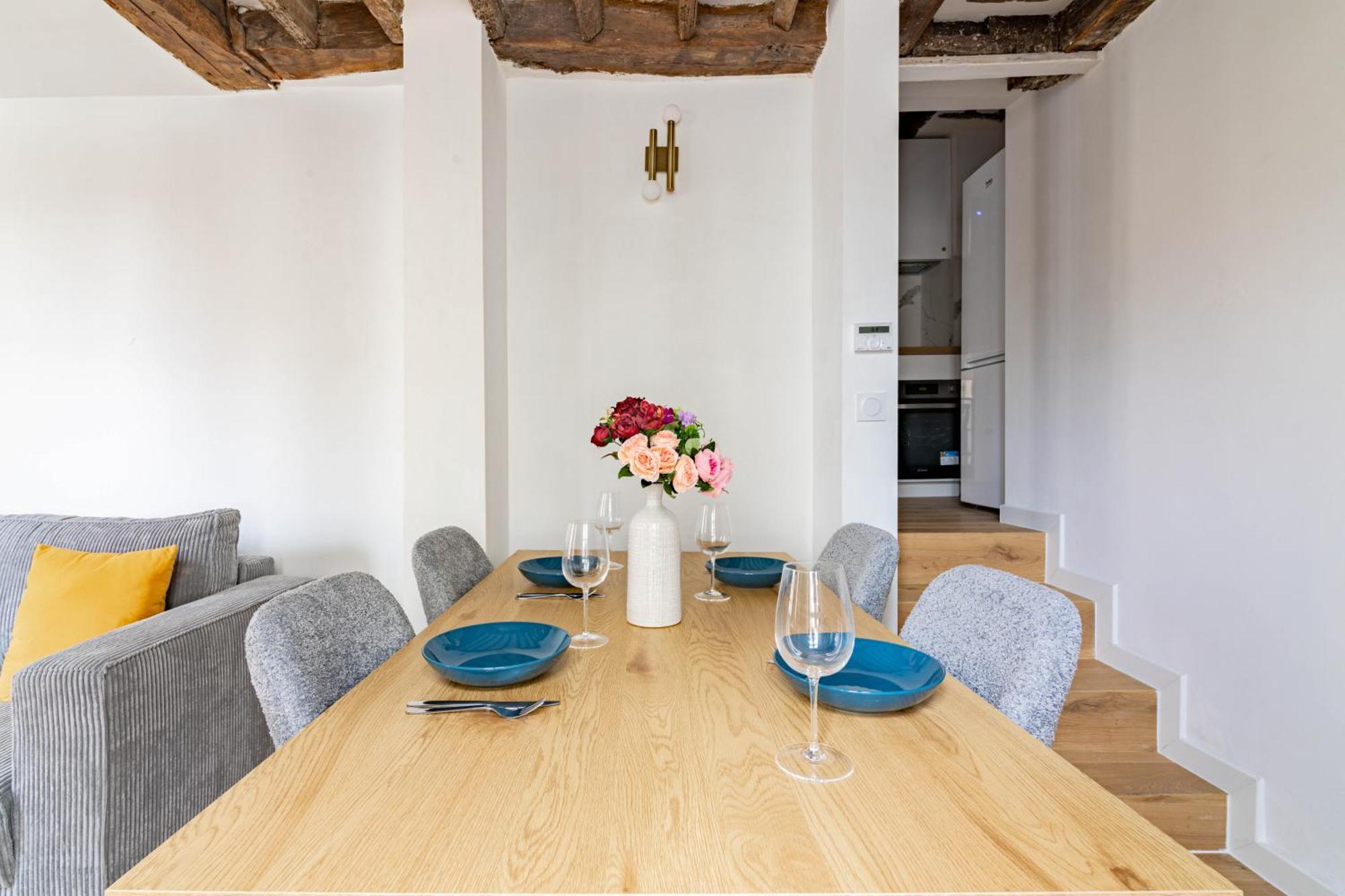 Appartement Quartier Fontaine Chatelet Les Halles Free Netflix 巴黎 外观 照片