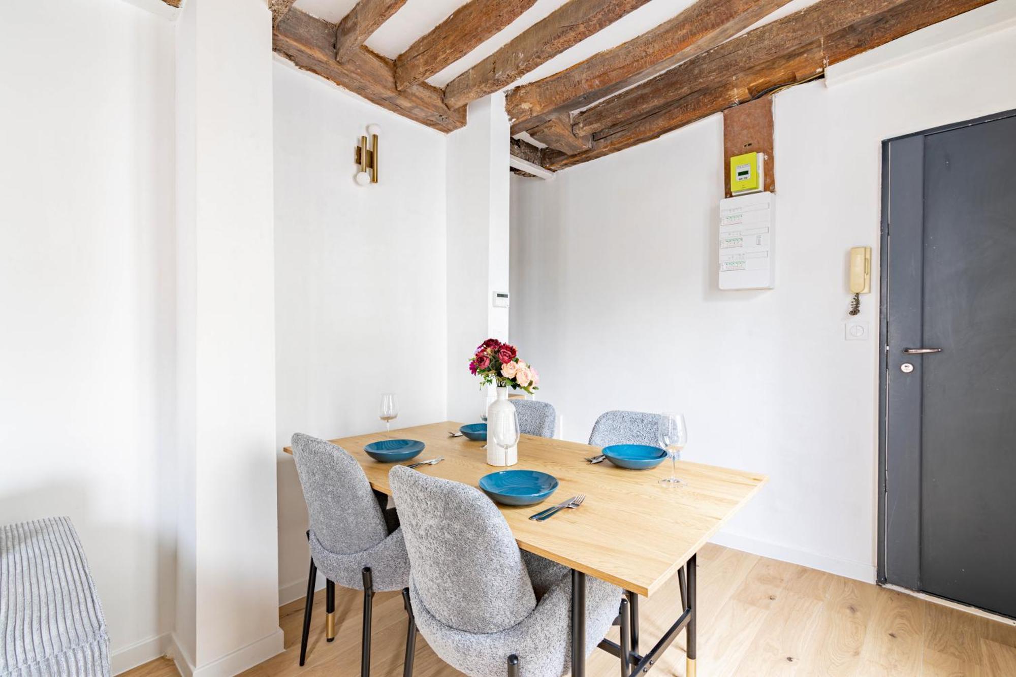 Appartement Quartier Fontaine Chatelet Les Halles Free Netflix 巴黎 外观 照片