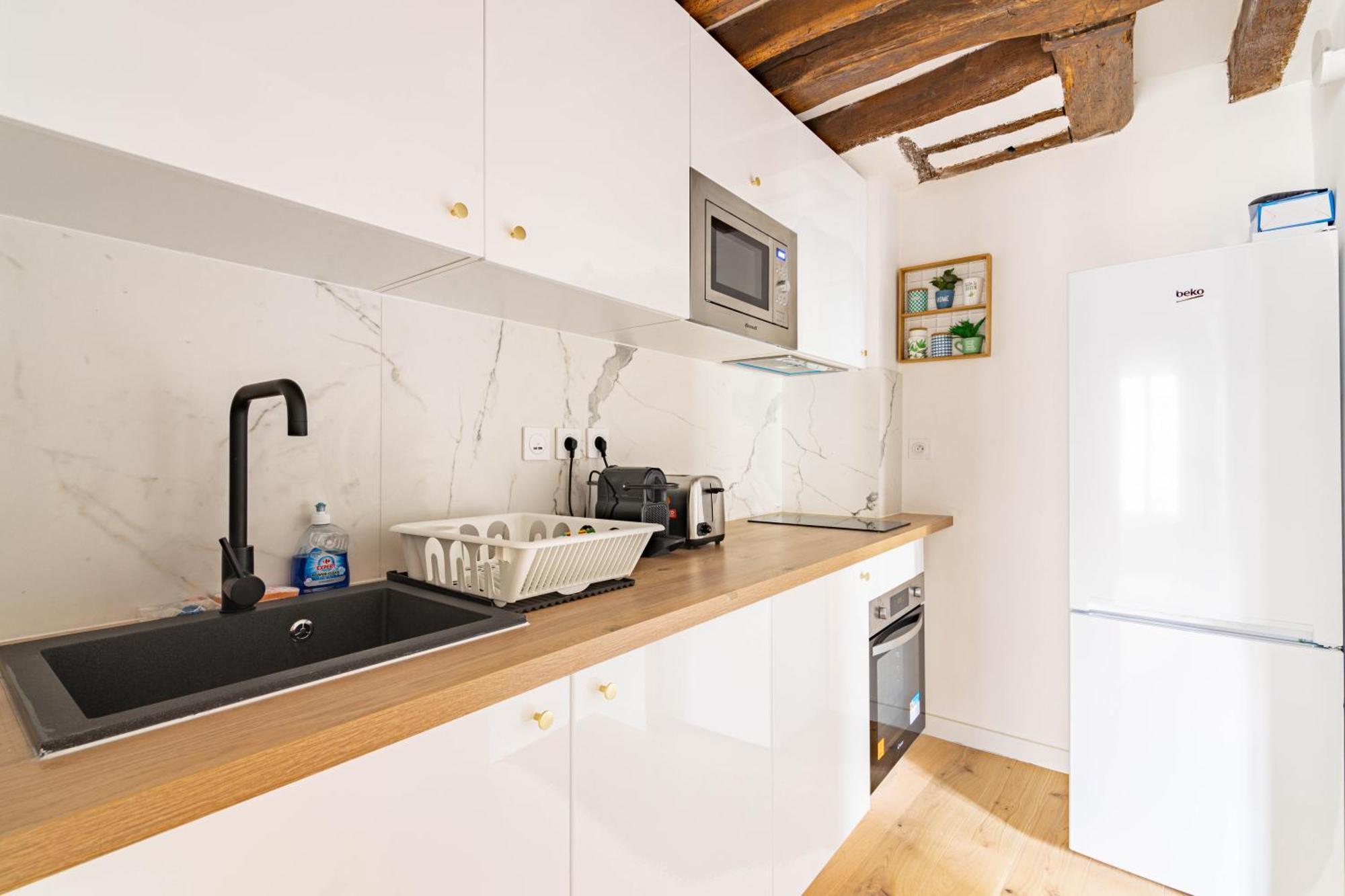 Appartement Quartier Fontaine Chatelet Les Halles Free Netflix 巴黎 外观 照片
