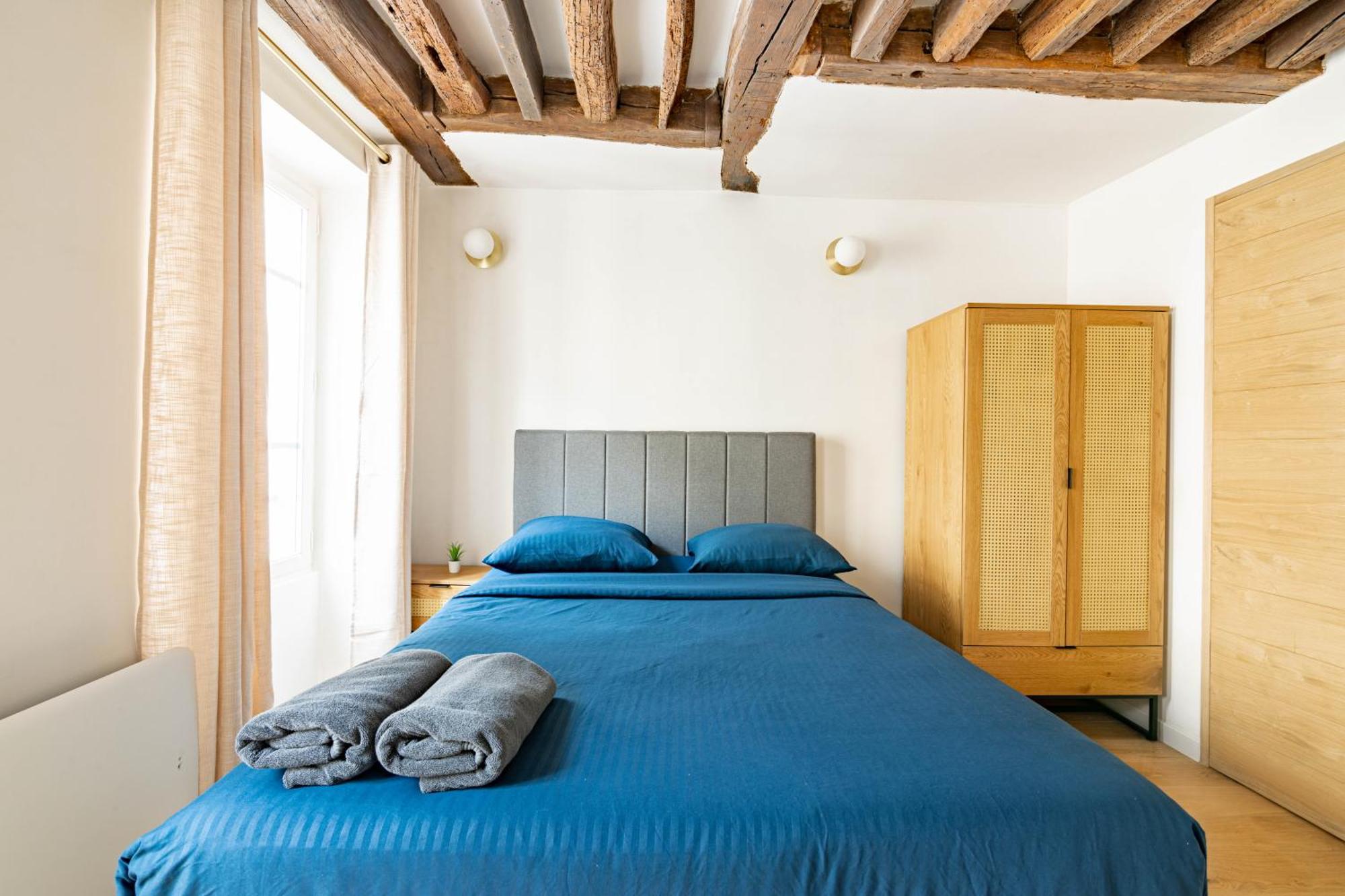Appartement Quartier Fontaine Chatelet Les Halles Free Netflix 巴黎 外观 照片