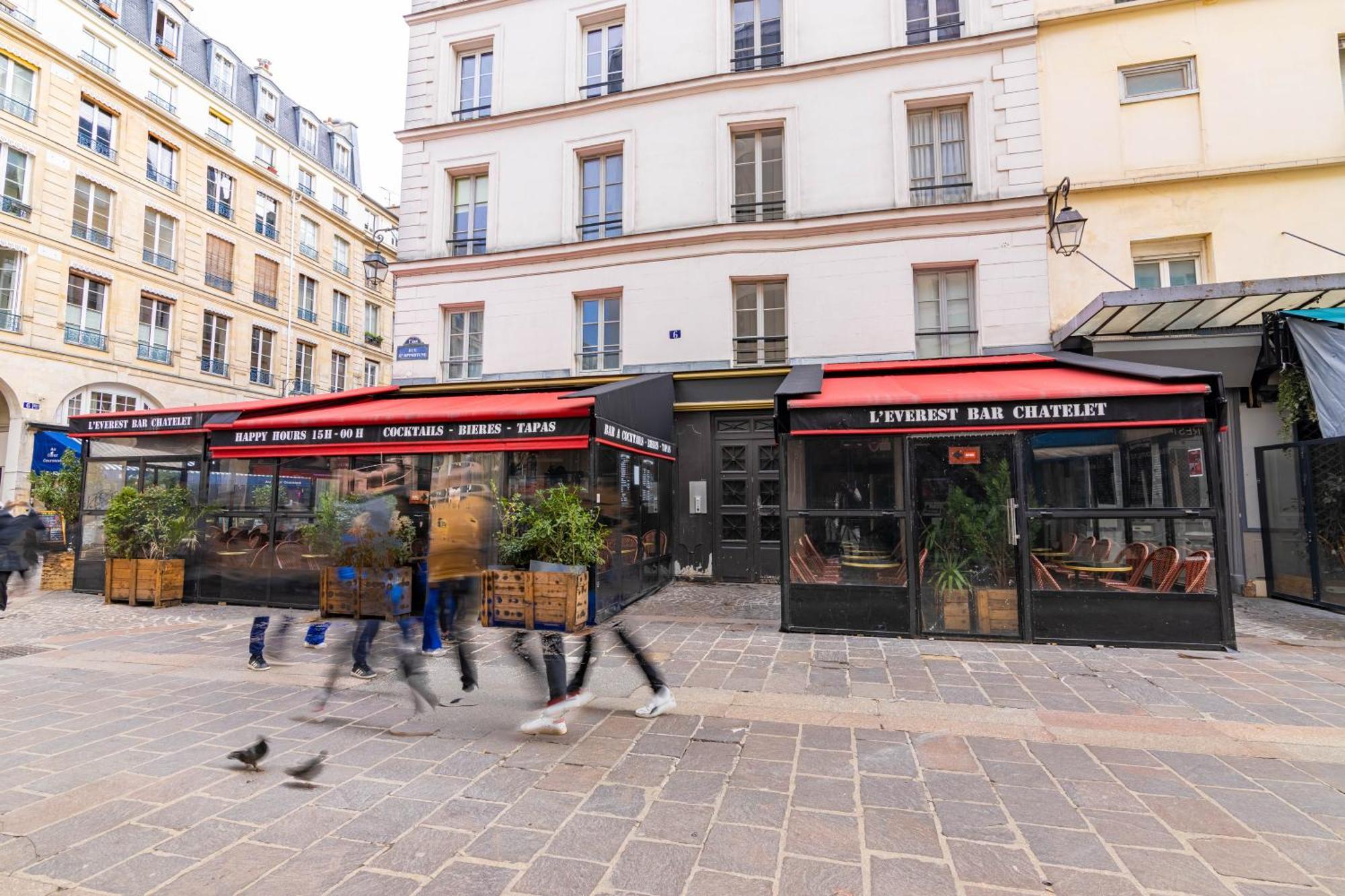 Appartement Quartier Fontaine Chatelet Les Halles Free Netflix 巴黎 外观 照片