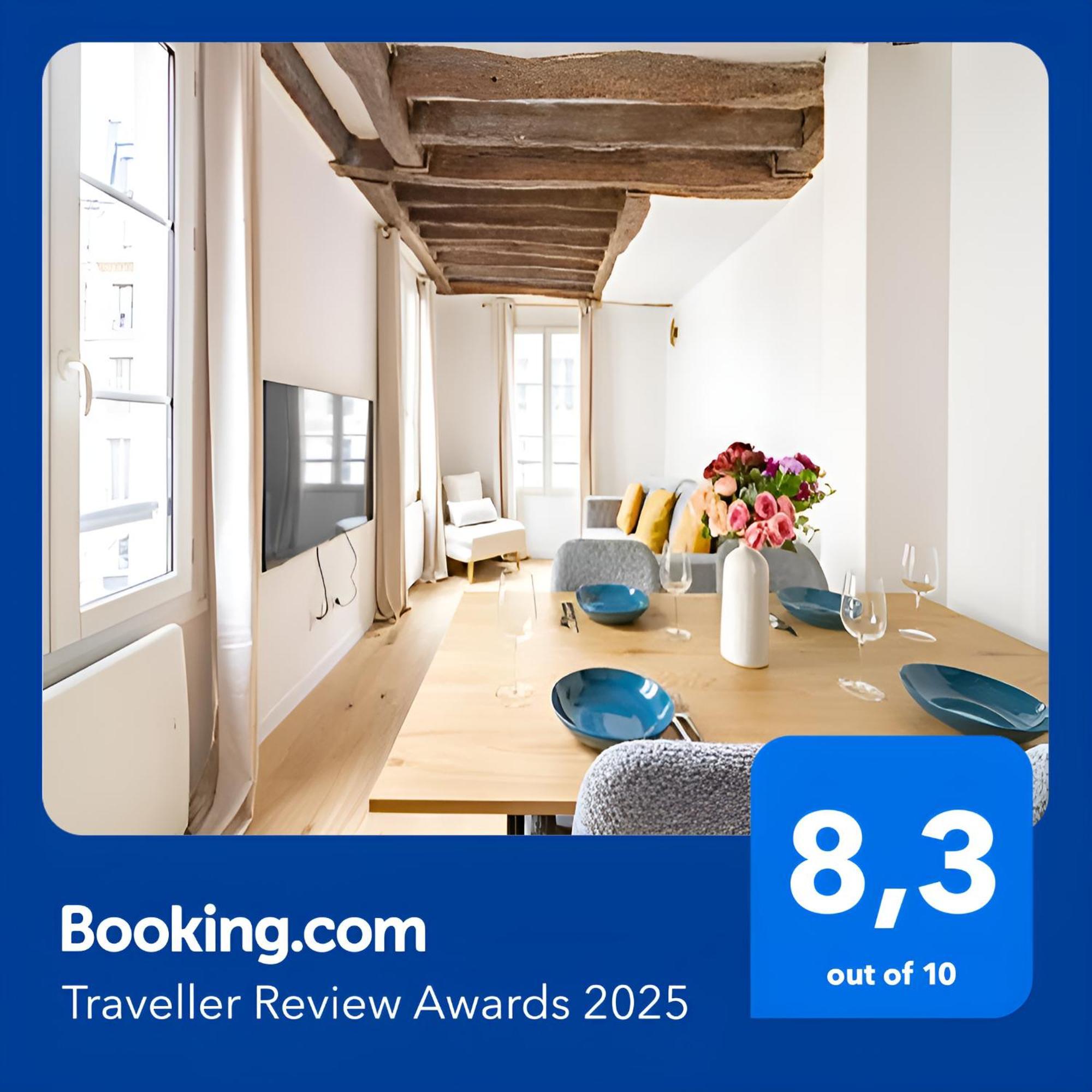 Appartement Quartier Fontaine Chatelet Les Halles Free Netflix 巴黎 外观 照片